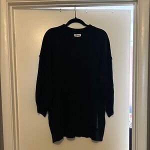 Sugarlips Black Crew Neck Sweater